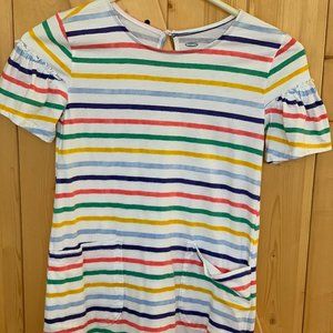 Girls Striped Day Dress